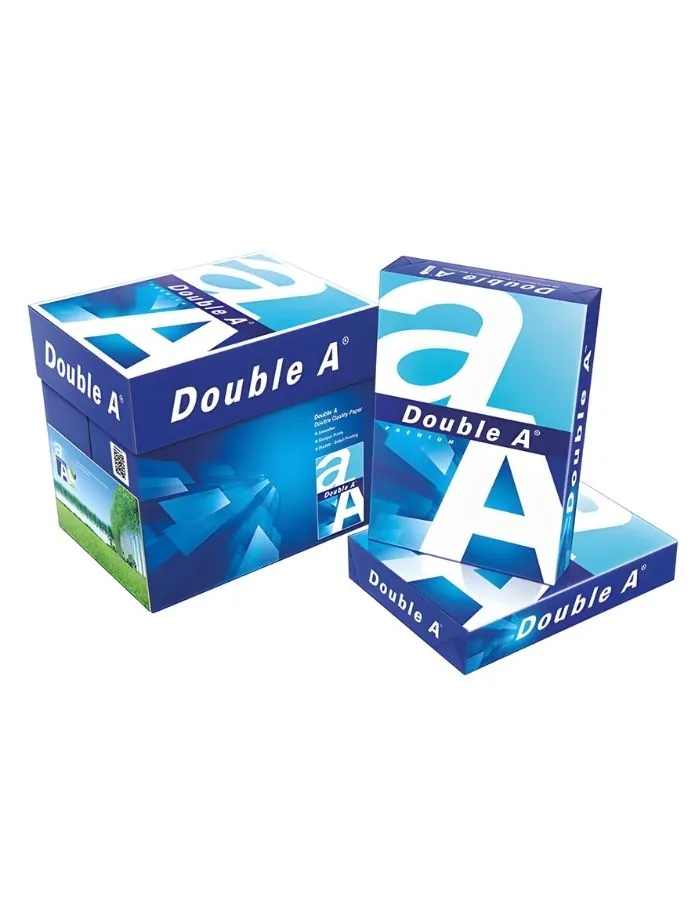 DoubleA Printer Copy Paper Size A4 80 GSM , 2500 Sheets (Bundle of 5)