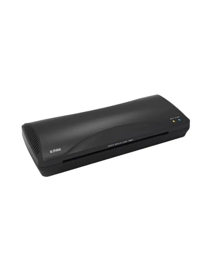 MAXI A3 Laminator Machine 80-125 Micron Hot Laminating Machine for Documents, Photos, Certificates & ID Cards - Black