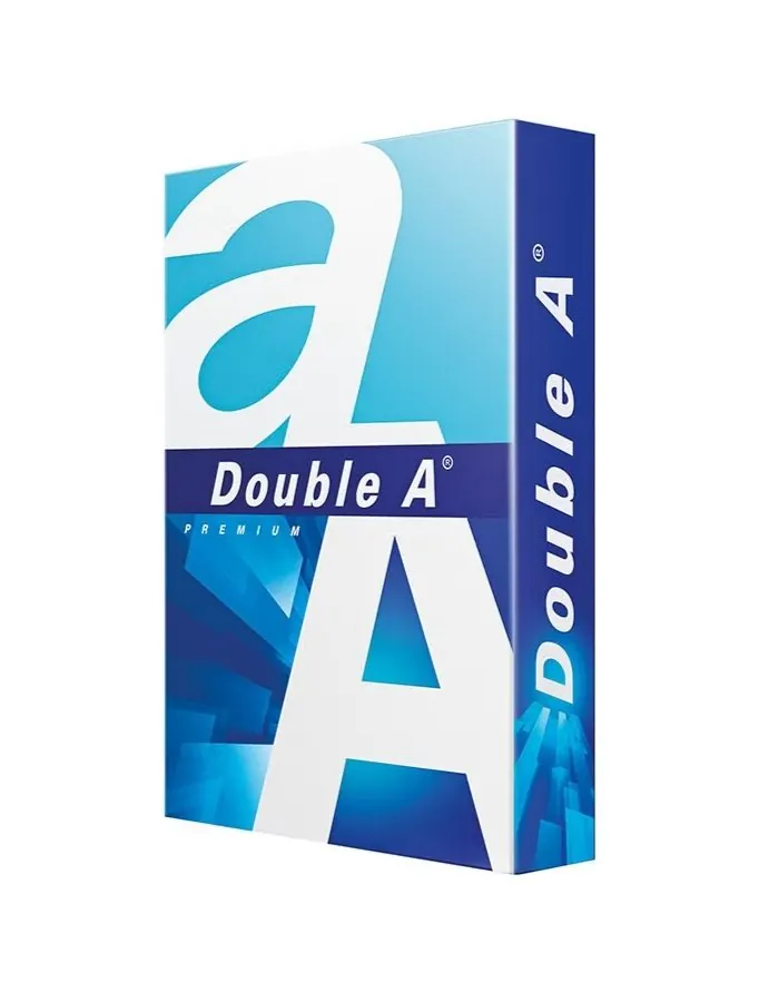 DoubleA Printer Copy Paper Size A4 80 GSM , 2500 Sheets (Bundle of 5)