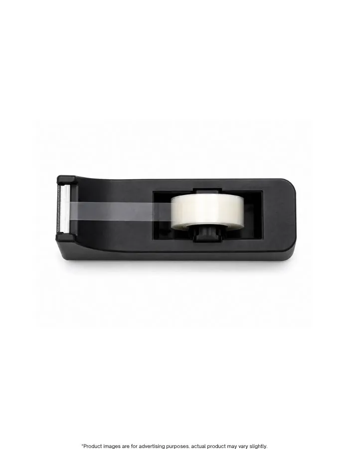 Tape Dispenser for Office Desk – MAXI TD-1125 Weighted Non-Slip Black