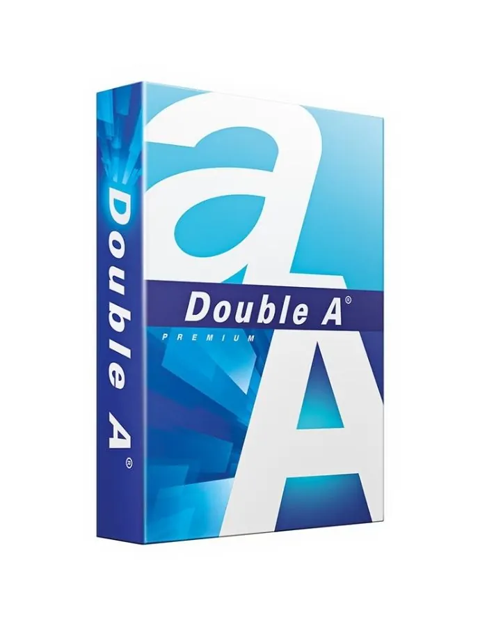 DoubleA Printer Copy Paper Size A4 80 GSM , 2500 Sheets (Bundle of 5)