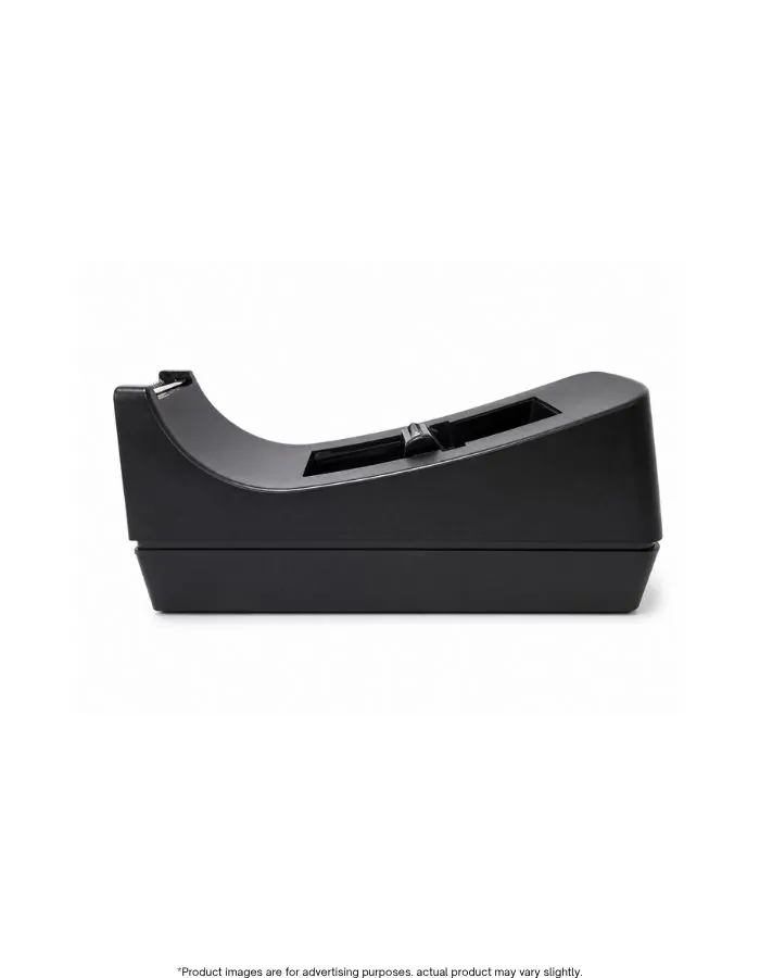 Tape Dispenser for Office Desk – MAXI TD-1125 Weighted Non-Slip Black