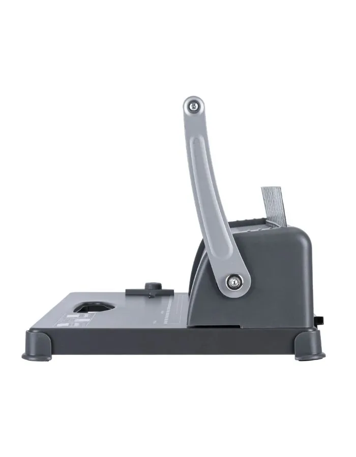 Comb Binding Machine Deli 3871, 12 Sheet Punch Capacity, 350 Sheet Binding Capacity, Black