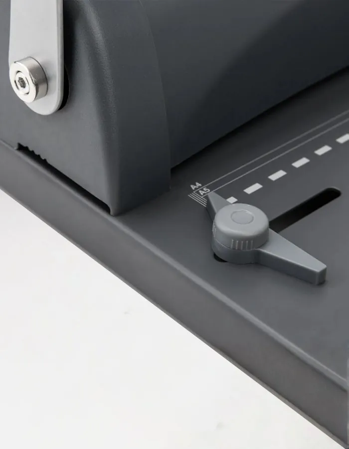 Comb Binding Machine Deli 3871, 12 Sheet Punch Capacity, 350 Sheet Binding Capacity, Black